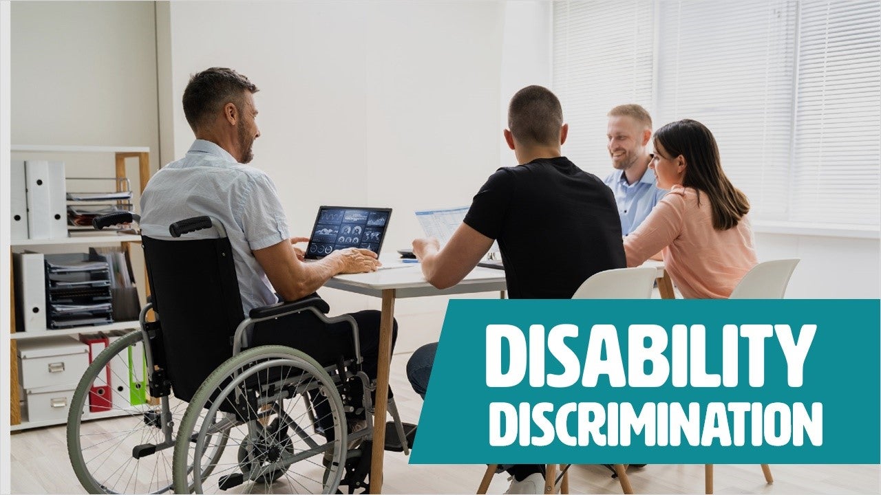 Equality and Diversity: Disability Discrimination